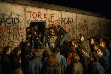 Öffnung der Berliner Mauer